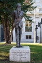 Statue Spanish dramatist and novelist RamÃÂ³n MarÃÂ­a del Valle-InclÃÂ¡n.