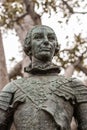 Statue of Spanish King Carlos III, Founder of Los Angeles California.