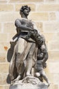 Statue of Spring at the Hotel de Soubise, Paris, France Royalty Free Stock Photo