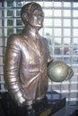 Statue at Springfield, MA Basketball Hall of Fame Royalty Free Stock Photo
