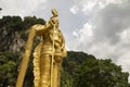 Statue Sri Muruga, Hindu god of war, Batu Caves, Malaysia