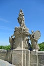 Statue of St. Anna in Kutna Hora, czech republic Royalty Free Stock Photo