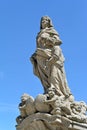 Statue of St. Anna in Kutna Hora, czech republic Royalty Free Stock Photo