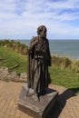 The statue of St Crannog Royalty Free Stock Photo
