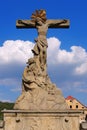 Statue from St. Johns Bridge, Klodzko Glatz, Silesia