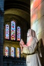 Statue of St. Margaret Mary in the Basilica of the Sacred Heart of Paris