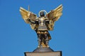 Statue of St. Michael the patron, Kiev Royalty Free Stock Photo