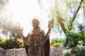 The statue of St. Nicholas in Demre, Turkey Royalty Free Stock Photo