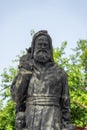 Statue of St. Nicholas the Wonderworker of Myra. Demre, Antalya Province, Turkey Royalty Free Stock Photo