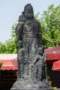 Statue of St. Nicholas the Wonderworker of Myra. Demre, Antalya Province, Turkey Royalty Free Stock Photo