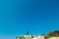 Statue of St. Peter at Makarska Royalty Free Stock Photo