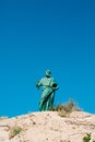 Statue of St. Peter at Makarska Royalty Free Stock Photo