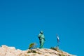 Statue of St. Peter at Makarska Royalty Free Stock Photo