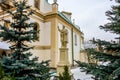 Statue of St. Peter near the church of the PCU in Lviv