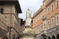 Statue of St Petronius; Bologna Royalty Free Stock Photo