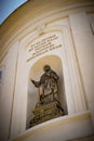 Statue of Saint Peter in Prague castle Royalty Free Stock Photo