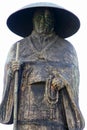 Statue of St. Shinran in Tokyo, Japan