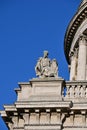 Statue of St Simon the Zealot, St Paul\'s Cathedral Royalty Free Stock Photo