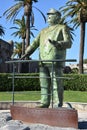 Statue of Statue of Dom Carlos I in Cascais, Portugal