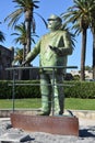 Statue of Statue of Dom Carlos I in Cascais, Portugal