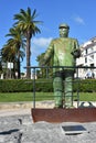 Statue of Statue of Dom Carlos I in Cascais, Portugal