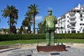 Statue of Statue of Dom Carlos I in Cascais, Portugal