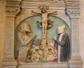 Statue in the Stiftskirche in Tubingen, Germany