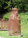 Statue, Stornoway Harbour, Isle of Lewis Royalty Free Stock Photo