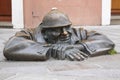 Čumil, bronzová socha v Bratislave
