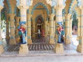 Statue in the Sudama Temple Porbandar in Gujarat, India