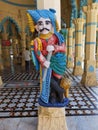 Statue in the Sudama Temple Porbandar in Gujarat, India