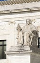 Statue at Supreme Court Royalty Free Stock Photo