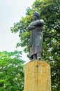 Statue of Swami Vivekananda at Gateway of India Royalty Free Stock Photo