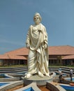 A statue of swami Vivekananda located at udupi district