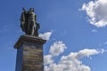 Statue of the Swedish king Gustav III in Stockholm City