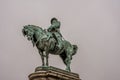 Statue of the swedish king Karl X Gustav in Malmoe, Sweden Royalty Free Stock Photo