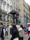 Statue of the symbol of Madrid: El Oso y el MadroÃÂ±o Spain