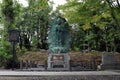 A statue of syncretism ?. It looks like Guanyin or Kanon in J Royalty Free Stock Photo