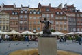 Statue of Syrenka Mermaid of Warsaw