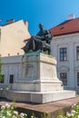 Statue of Szily Janos in Szombathely by Istvan Toth