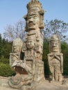 Statue @ Taian Fantawild Adventure (Fangte) in Taian, Shandong China Fangte Royalty Free Stock Photo