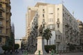 The Statue of Talaat Harb is located in Midan Talaat Harb Square Downtown Cairo