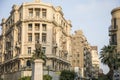 Statue of Talaat Harb is located in Midan Talaat Harb Square, Downtown Cairo