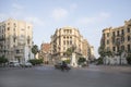 Statue of Talaat Harb located in Midan Talaat Harb Square, Downtown Cairo Egypt