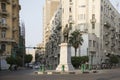 The Statue of Talaat Harb is located in Midan Talaat Harb Square Downtown Cairo