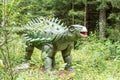 Statue of Talarurus dinosaur Royalty Free Stock Photo