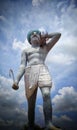 Indian Tamil Farmer Statue In Tanjore