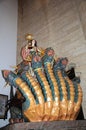 Tarasca statue in Santa Maria church, Antequera, Spain.