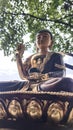 Statue of Tathagata Lord Gautam Buddha.