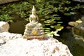 Statue of Thai Buddha in meditation pose Royalty Free Stock Photo